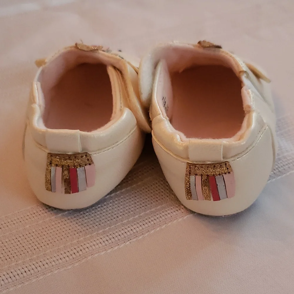 Baby girl unicorn shoes/booties - Picture 4 of 5